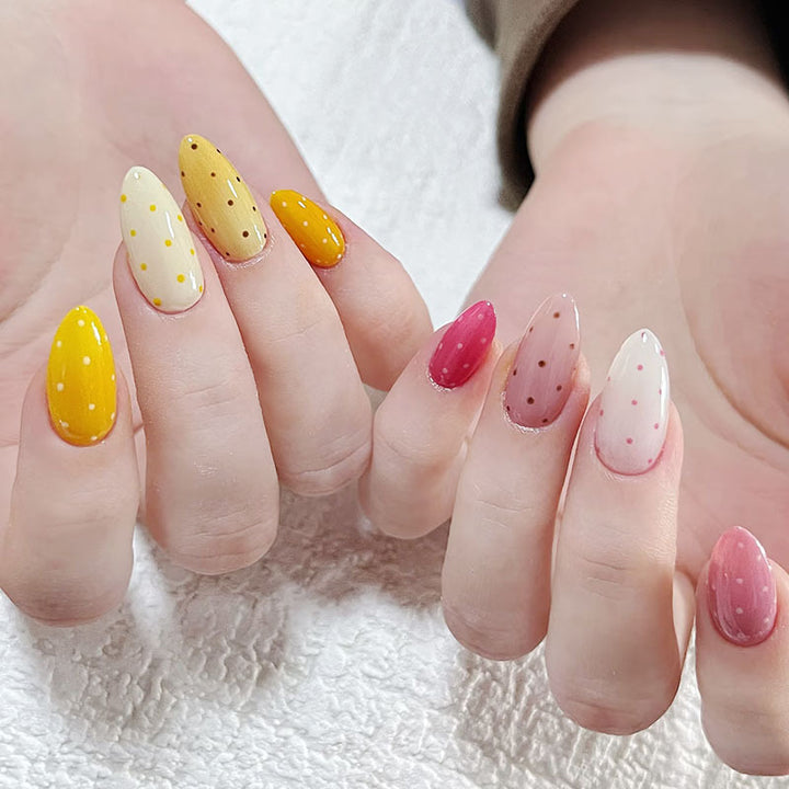 Whimsical Bunny-Themed Press-On Nail Art Set Bowlift