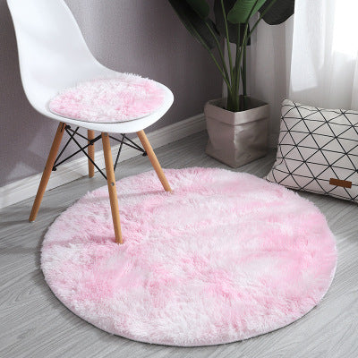 Plush Round Area Rug
