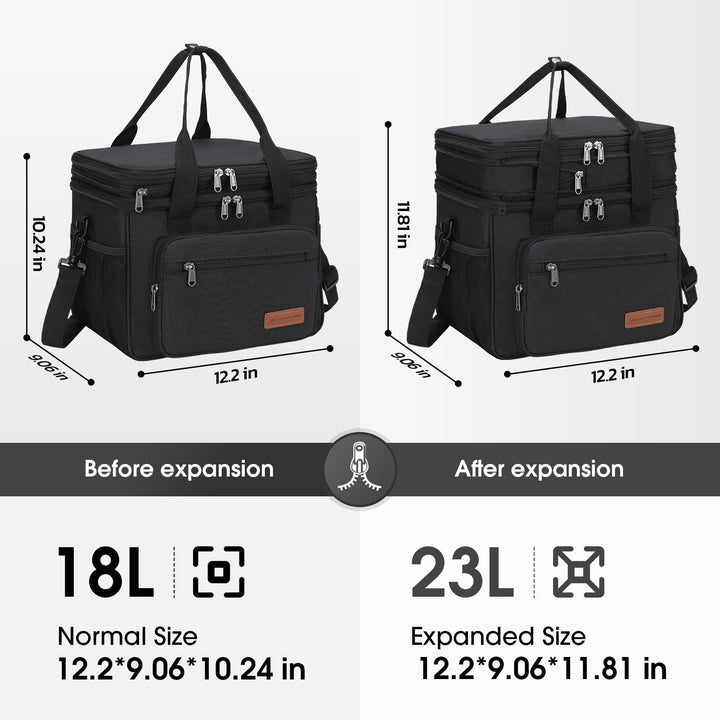 Women Insulated Picnic and Food Bag Bowlift