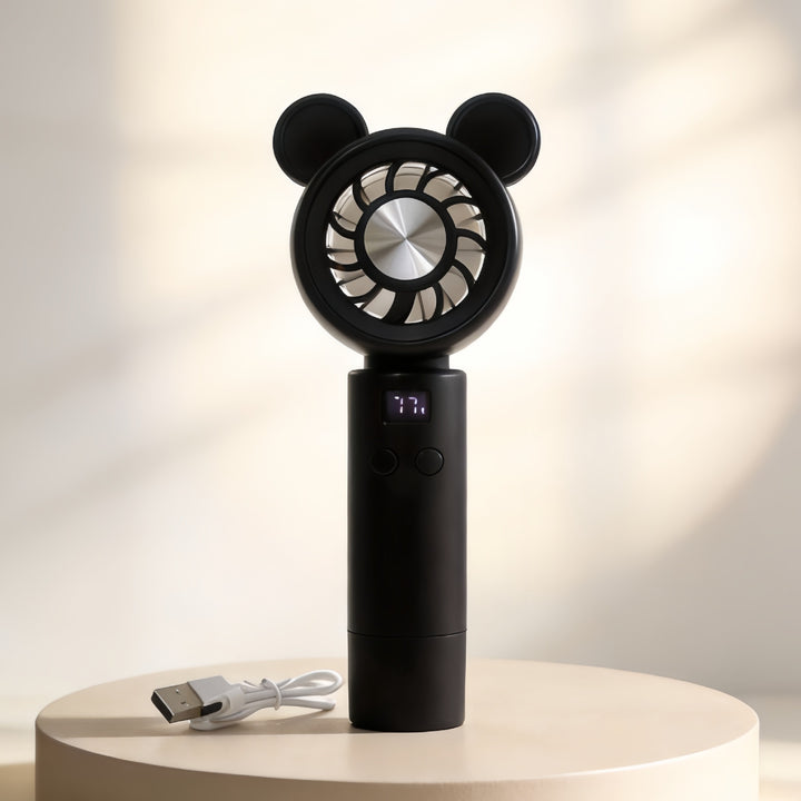Women's Portable Hand Fan with Innovative Design Bowlift