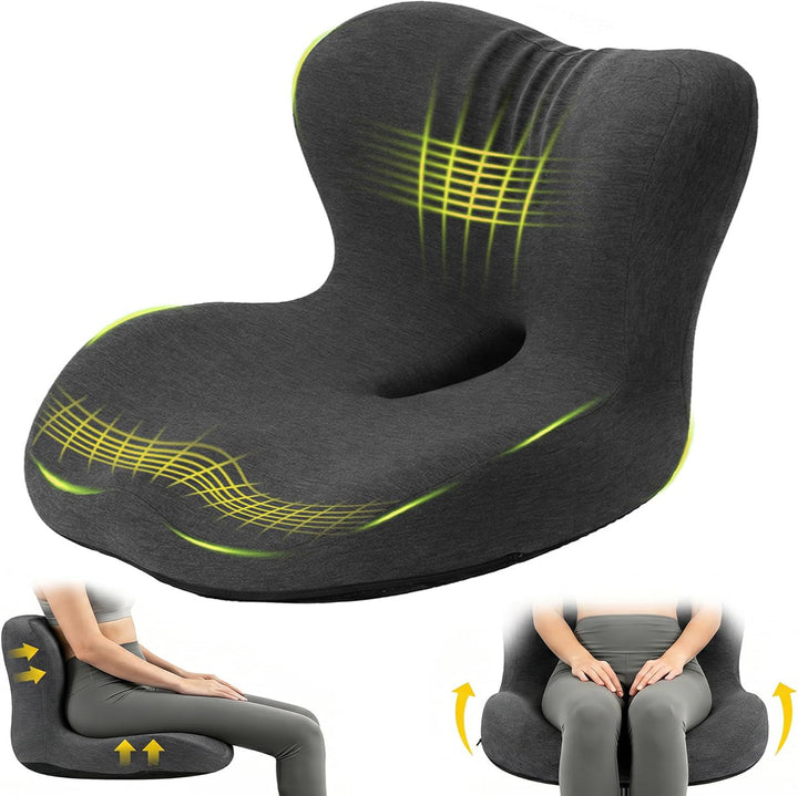 Ergonomic seat cushion Bowlift