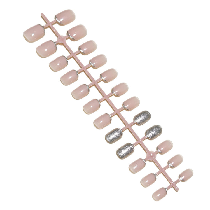 Elegant French Tip Nail Art Extensions Bowlift