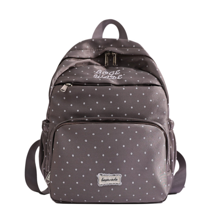 Cute Polka Dot Casual Backpack Bowlift