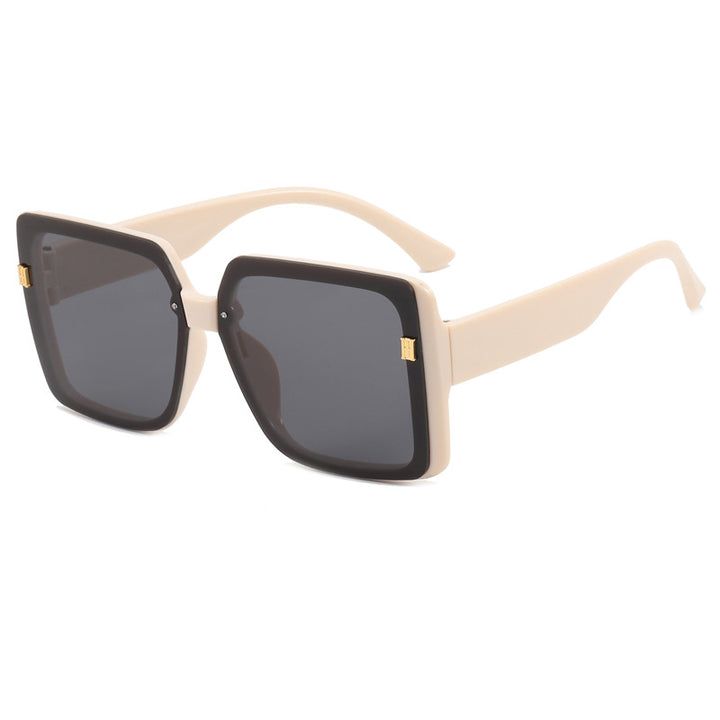 Women trendy oversized square sunglasses Bowlift
