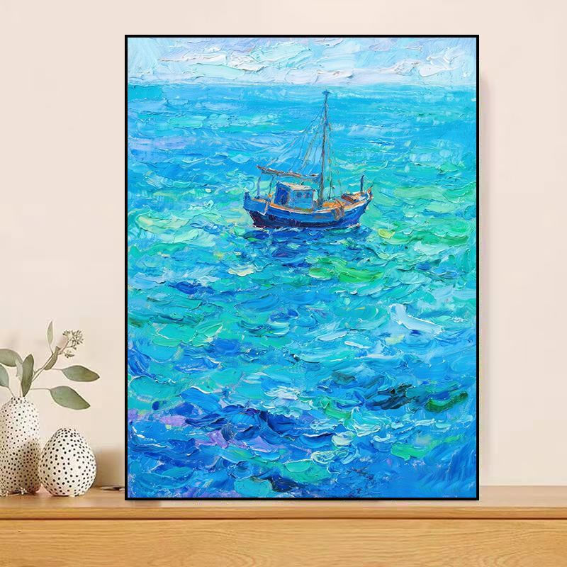 Maritime Seascape Canvas Art Bowlift