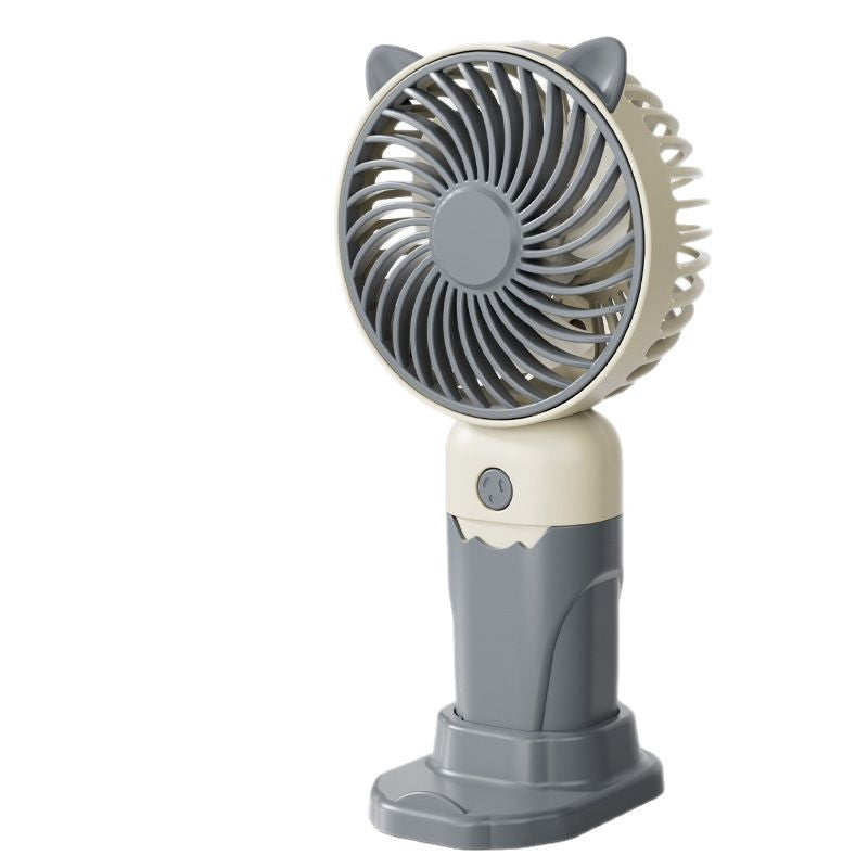 Women's portable mini fan with cat ears and USB charging function Bowlift