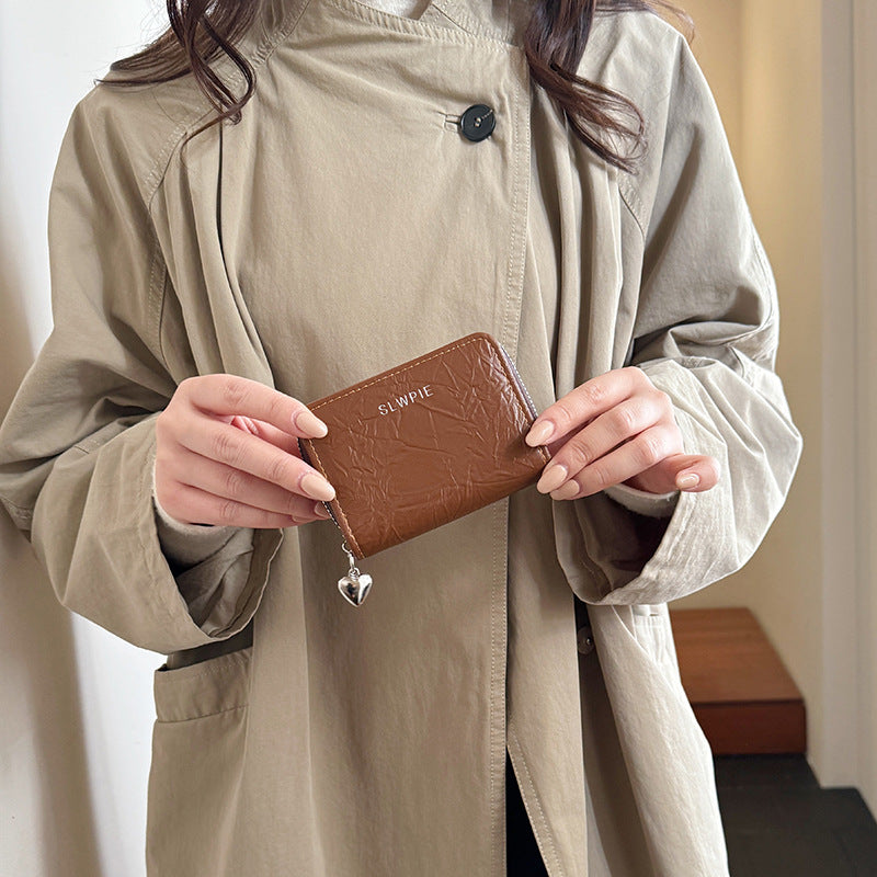 Compact Zippered Card Holder