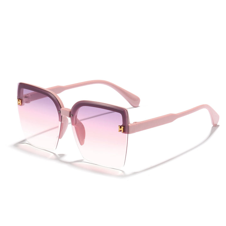 Women's fashionable square sunglasses with elegant frame construction Bowlift