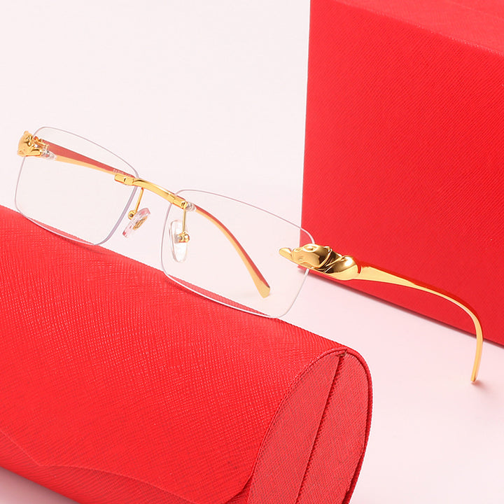 Women's fashionable sunglasses with elegant metal frame and innovative lenses Bowlift