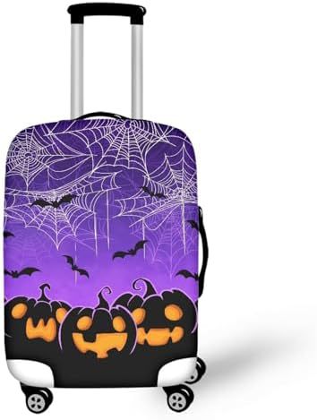 Unisex nano elastic suitcase cover with horse and sunflower motif, stretchable stretch protection for hard shell trolley with zipper Bowlift