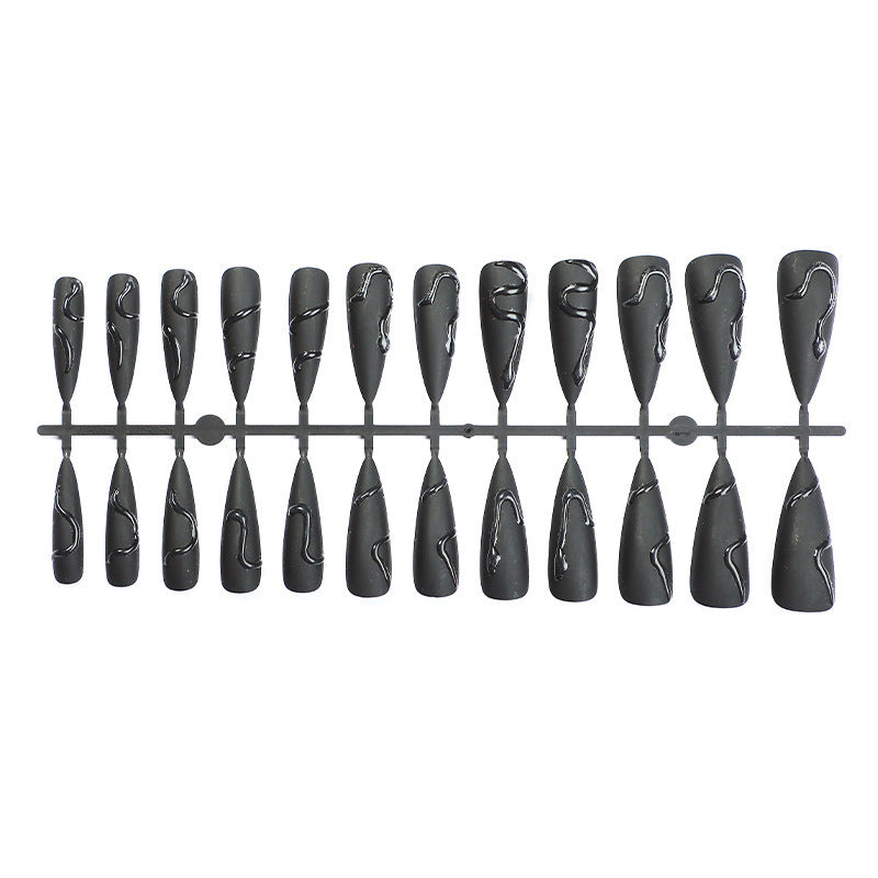 Nail art set with glittering crystal embellishments Bowlift