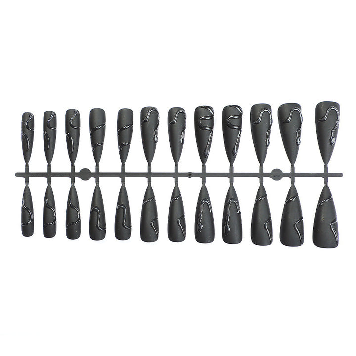 Nail art set with glittering crystal embellishments Bowlift