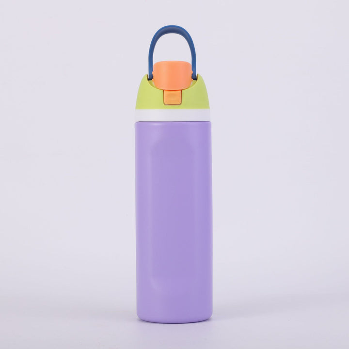 Women insulated water bottle with practical carry handle Bowlift
