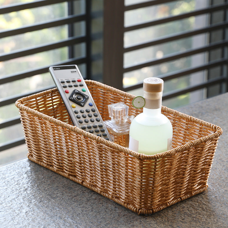 Decorative Handwoven Storage Basket Bowlift