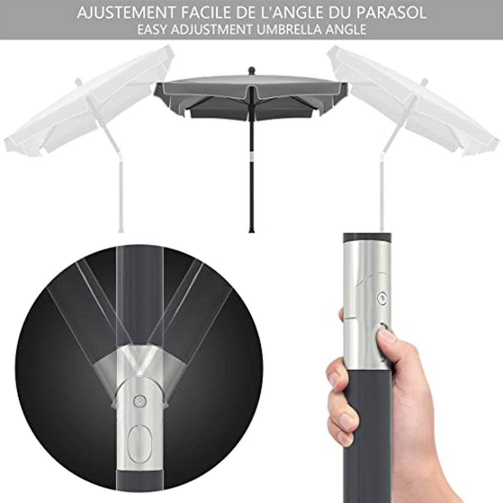 Women Adjustable Sun Protection Umbrella Bowlift