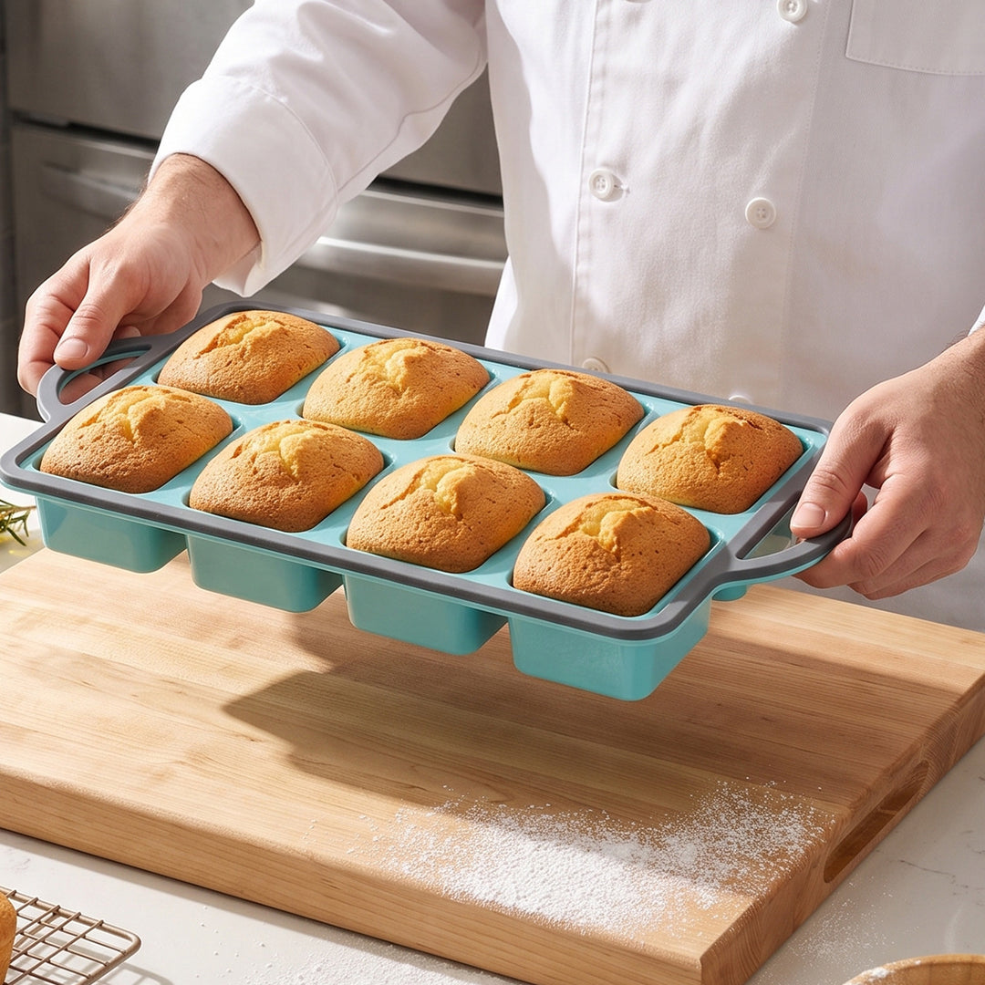Multifunctional Silicone Baking Pan with Carry Handles Bowlift