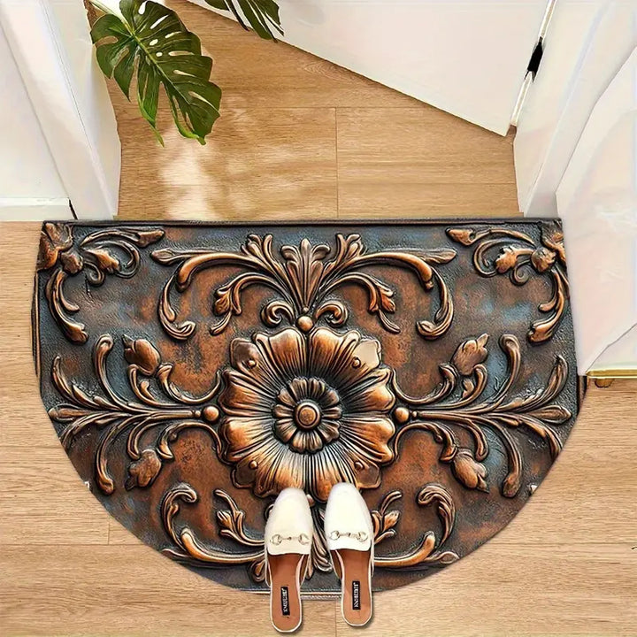 Decorative Round Door Mat