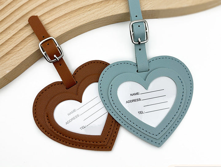 Heart-Shaped Luggage Tag Bowlift