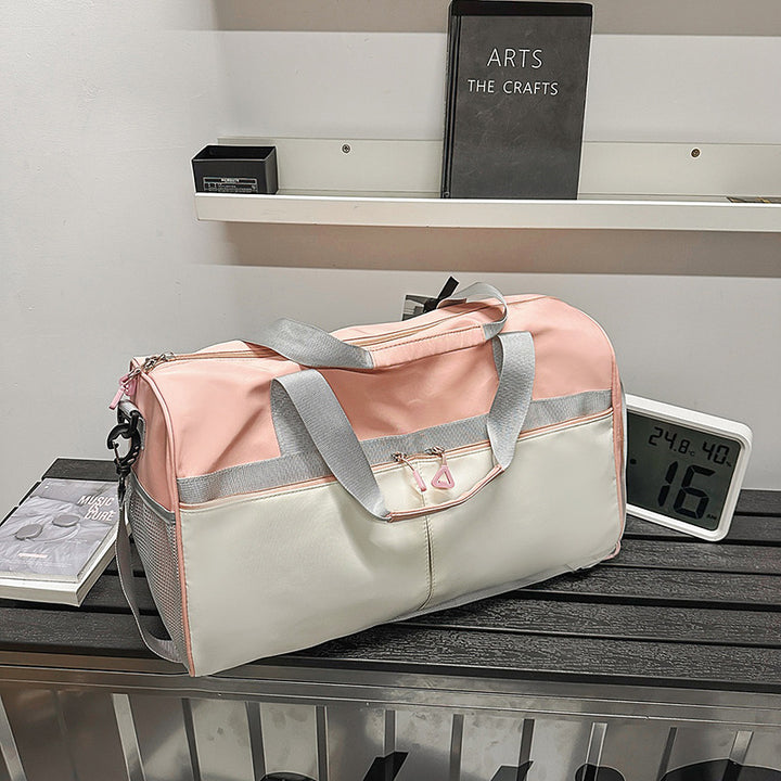 Fitness travel bag with practical organization Bowlift