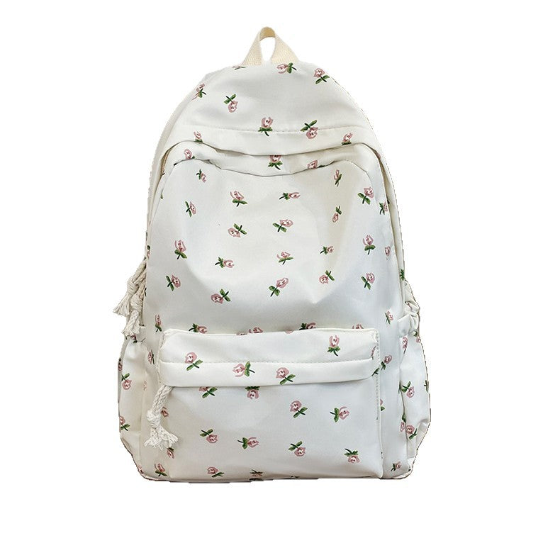 Floral Print Backpack