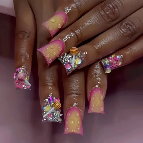 Artistic 3D Nail Art Extensions Bowlift 1787913911