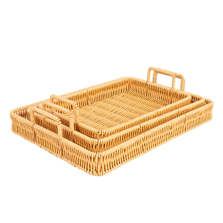 Handwoven Serving Tray Bowlift