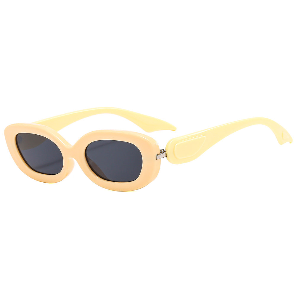 Women's stylish sunglasses with a stylish curved frame Bowlift