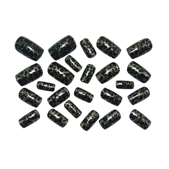 Artificial Nails in Elegant Leopard Design Bowlift