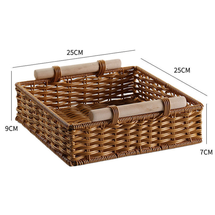 Artisan Woven Storage Basket Bowlift