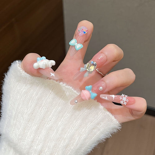 Decorative 3D Character Nail Art Set Bowlift