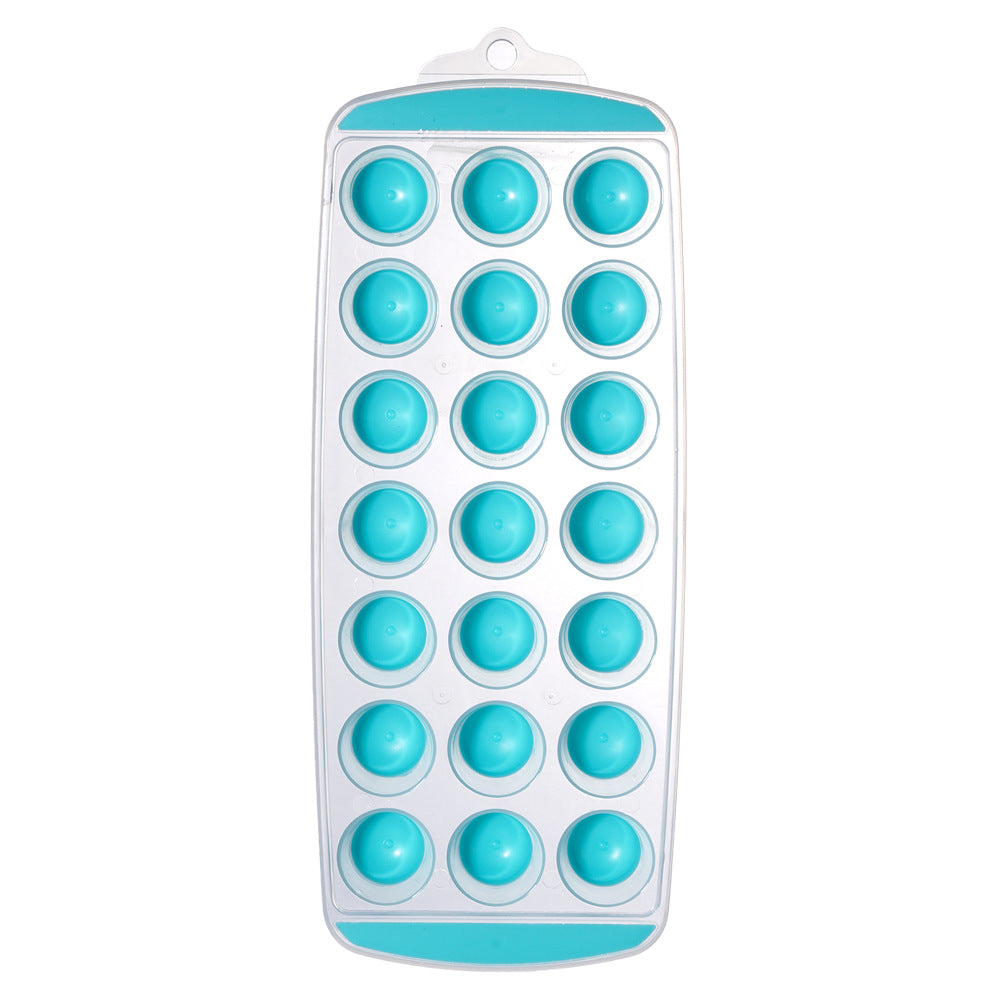 Silicone ice cube tray with lid Bowlift