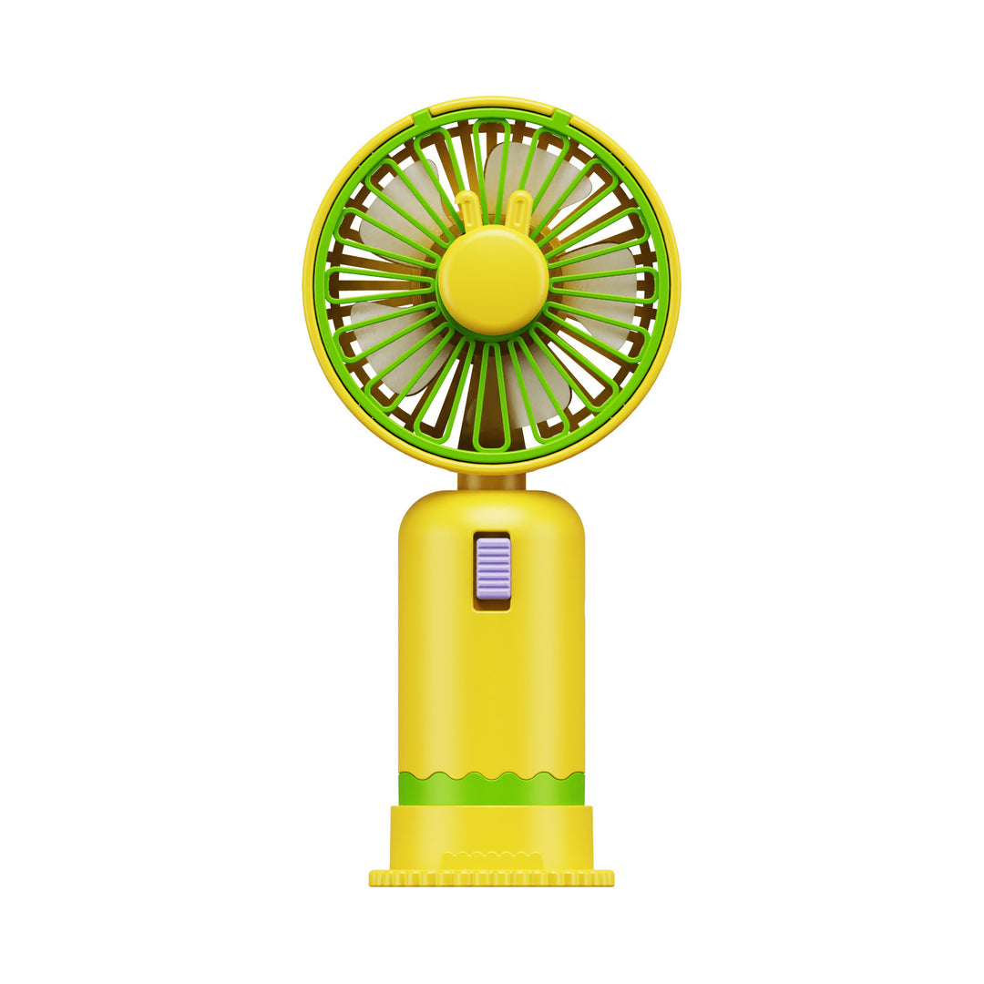 Unisex Portable Mini Fan with Ergonomic Design and USB Connection Bowlift