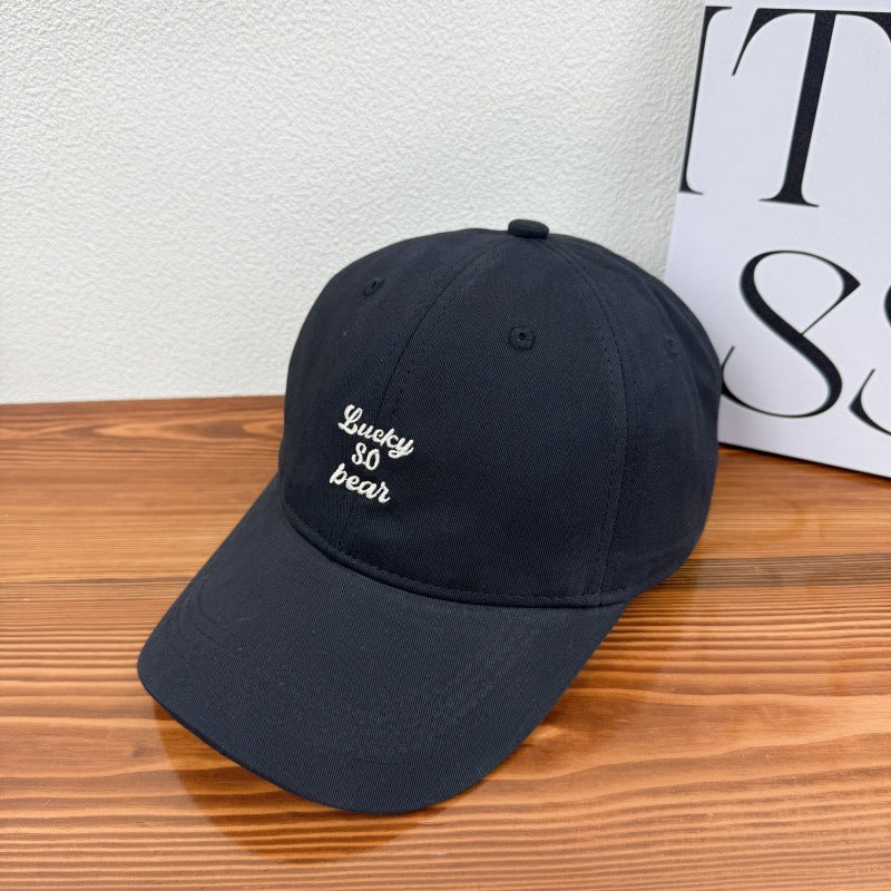 Unisex Casual Embroidered Cap Bowlift