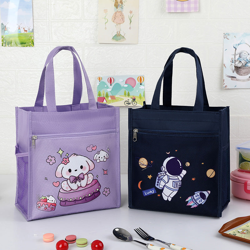 Space-Themed Insulated Lunch Carrier Bowlift