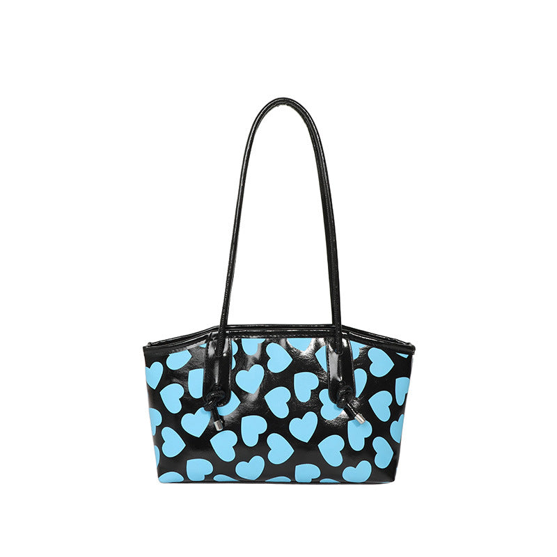 WoCasual Heart-Patterned Tote Bag Bowlift