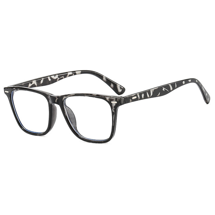 Women's clear glasses with high-quality plastic frame Bowlift
