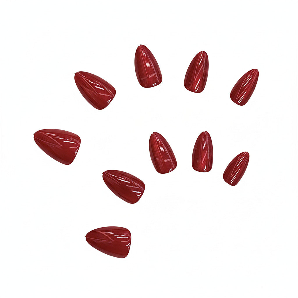 Glossy Stiletto Press-On Nail Tips Bowlift
