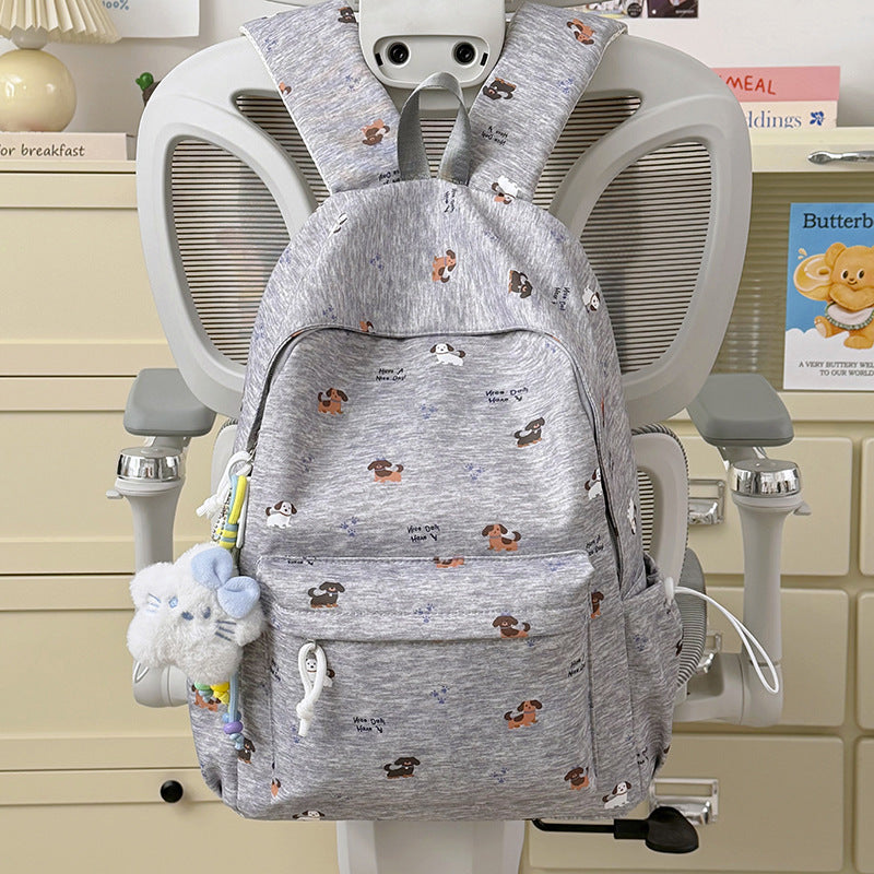 Cute Dog-Themed Backpack