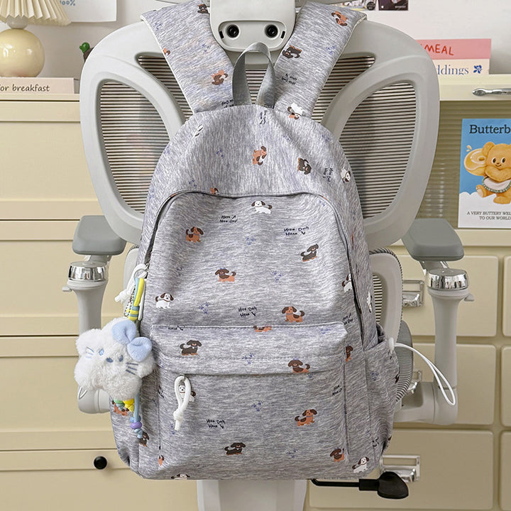 Cute Dog-Themed Backpack