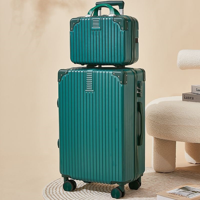 Hard-shell suitcase with double safety lock and flexible interior Bowlift