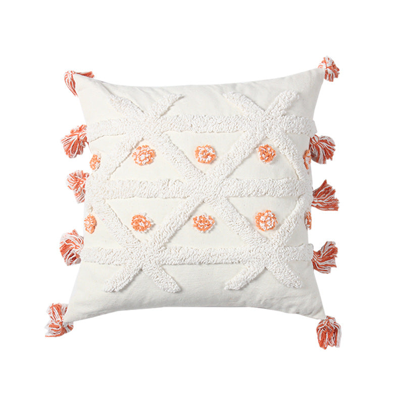 Decorative Geometric Throw Pillow