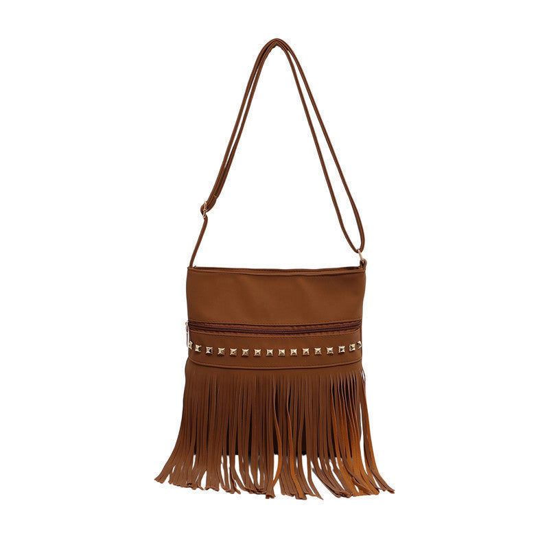 Stylish Fringe Crossbody Bag Bowlift