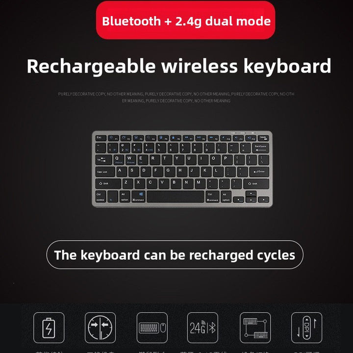 Bluetooth keyboard with ergonomic design Bowlift