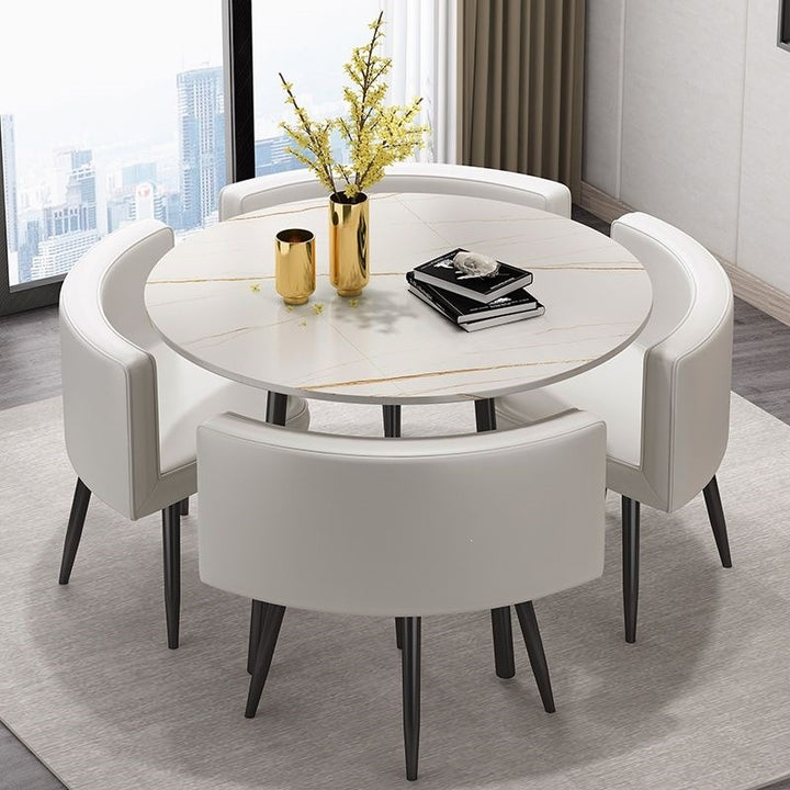 Modern Dining Table Set Bowlift
