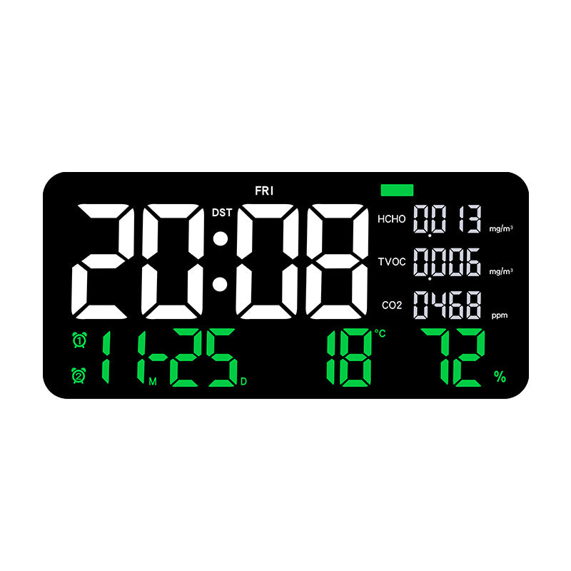 Digital multifunctional weather alarm clock Bowlift