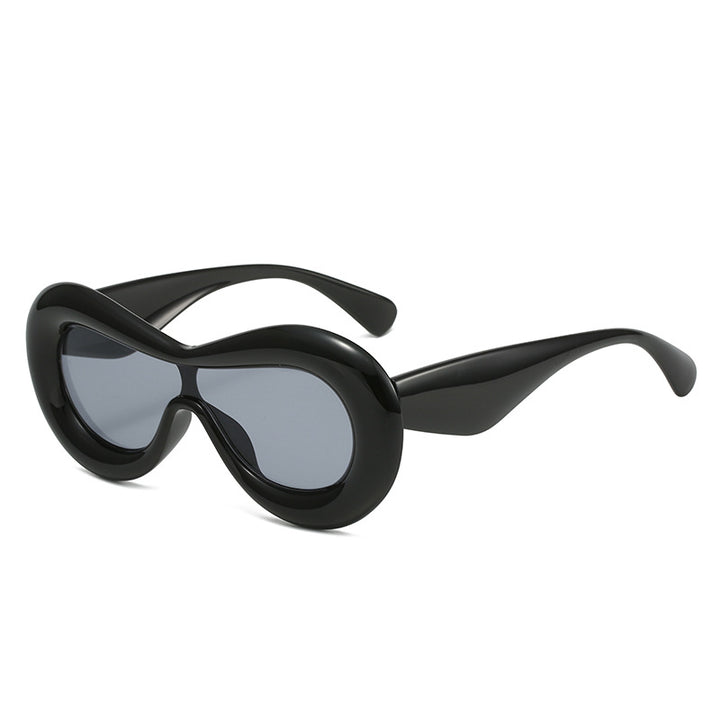 Women's futuristic eye mask sunglasses Bowlift