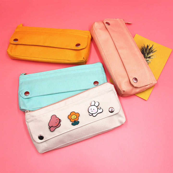 Spacious Zippered Pencil Case Bowlift