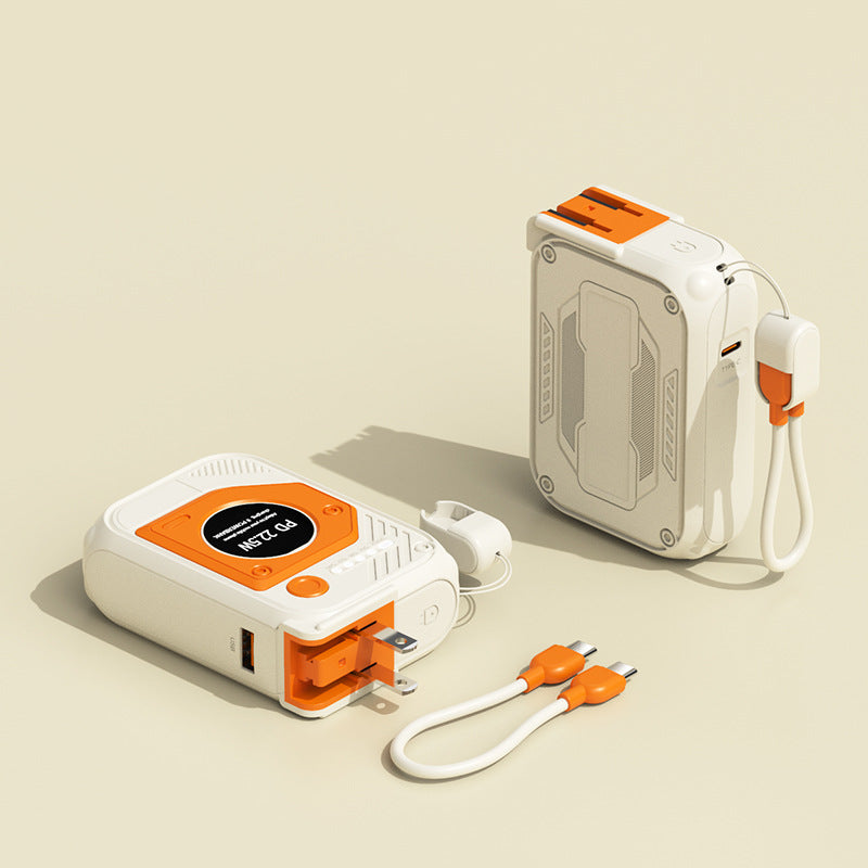 Socket Power Bank with Integrated USB Ports Bowlift