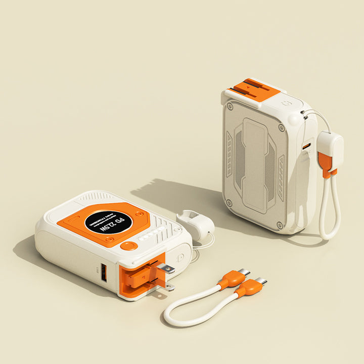 Socket Power Bank with Integrated USB Ports Bowlift