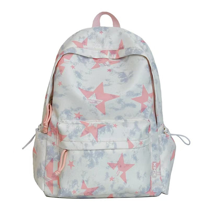 Star Patterned Adventure Backpack Bowlift